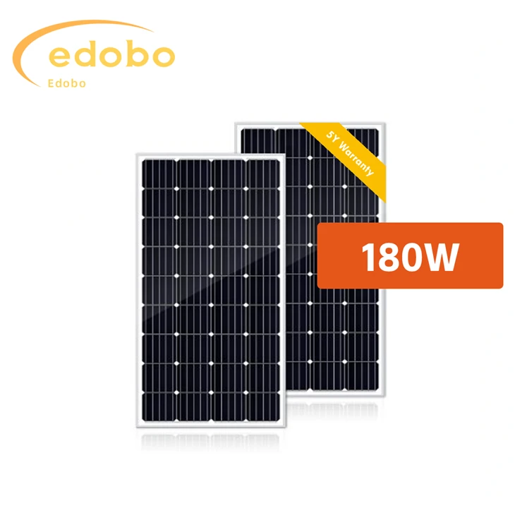 แผงโซลาร์เซลล์โมโนคริสตัลไลน์ 180w