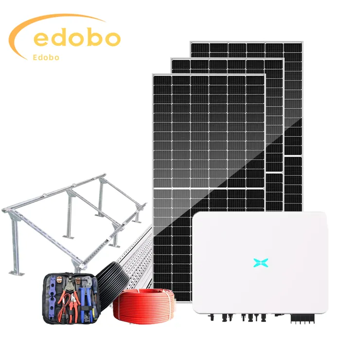 บนระบบแผงโซลาร์เซลล์แบบกริด