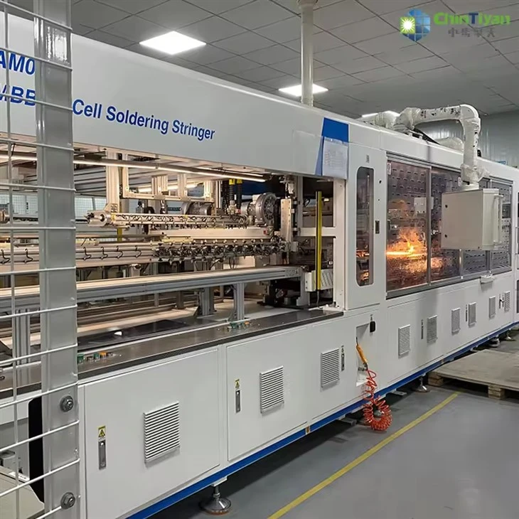 สายการผลิตแผงโซลาร์เซลล์ Pv Solar Panel