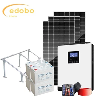 ระบบแผงโซลาร์เซลล์ Diy 5kw สำหรับบ้าน