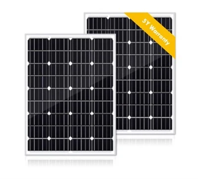 แผงโซลาร์เซลล์ 100W ที่ใช้กันอย่างแพร่หลาย